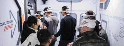 龙程VR「星际旅客」全感沉浸式剧场震撼亮相2025北京游乐展